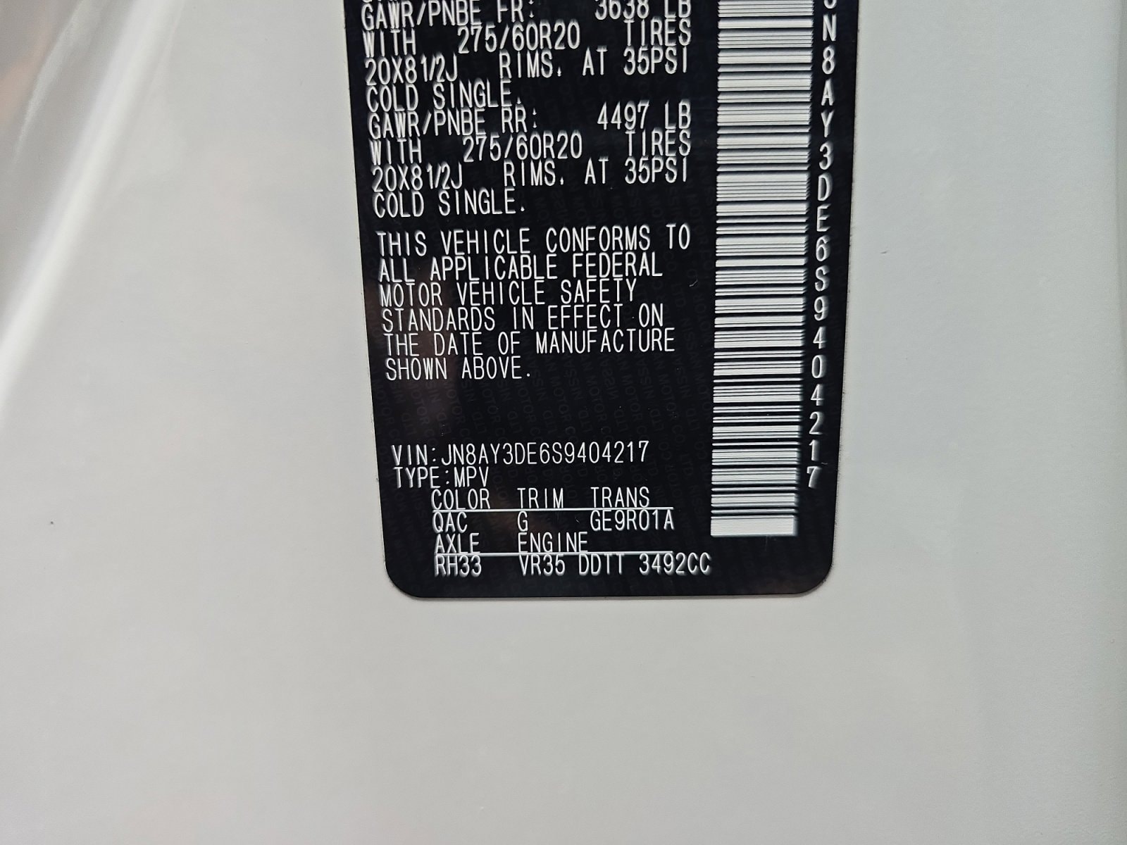 2025 Nissan Armada PRO-4X - Photo 25