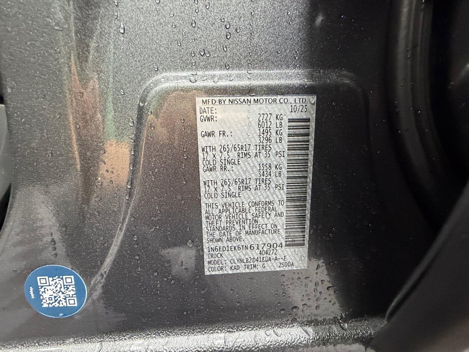 2026 Nissan Frontier SV - Photo 25