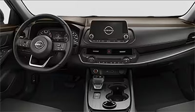 Nissan Rogue Nissan Rogue SV interior midnight package