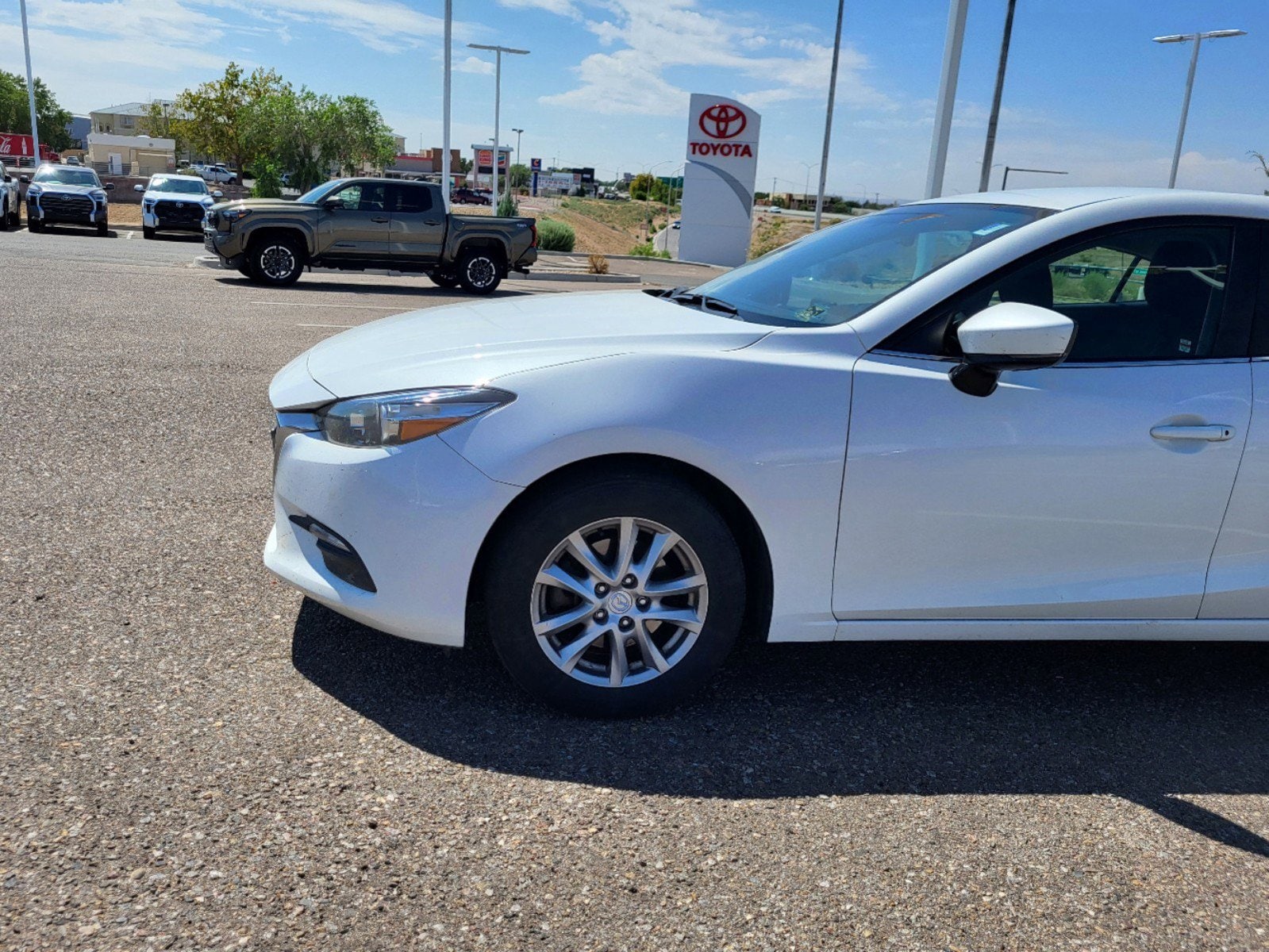 Used 2017 Mazda Mazda3 Sport with VIN 3MZBN1U74HM121031 for sale in Albuquerque, NM