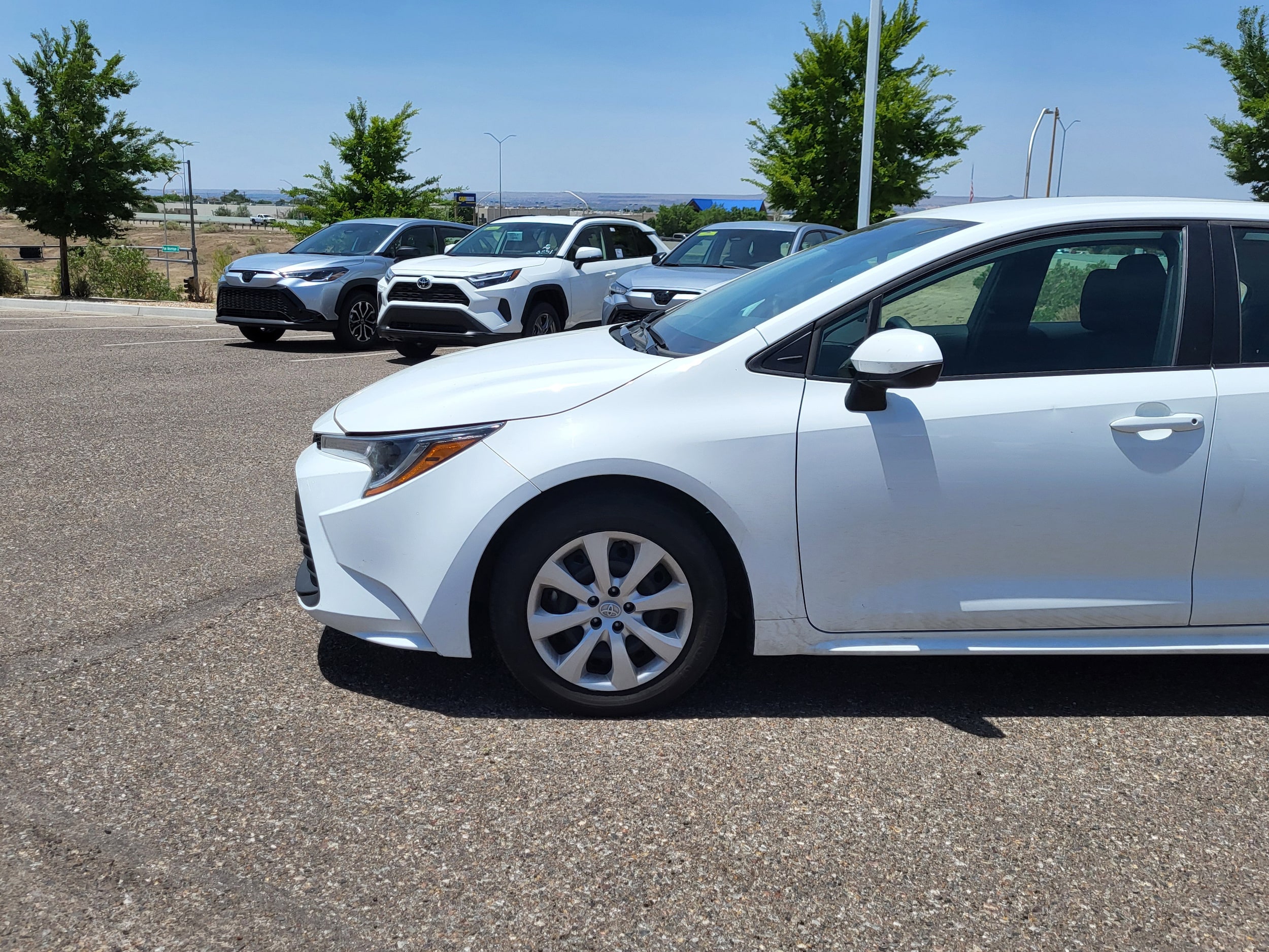 Used 2024 Toyota Corolla LE with VIN 5YFB4MDE9RP107951 for sale in Albuquerque, NM