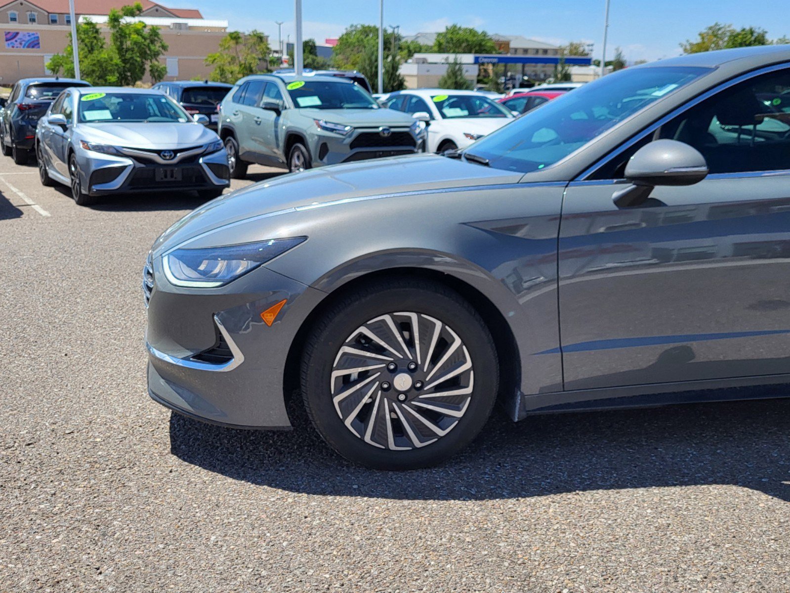 Used 2022 Hyundai Sonata Hybrid SEL with VIN KMHL34JJ0NA052552 for sale in Albuquerque, NM