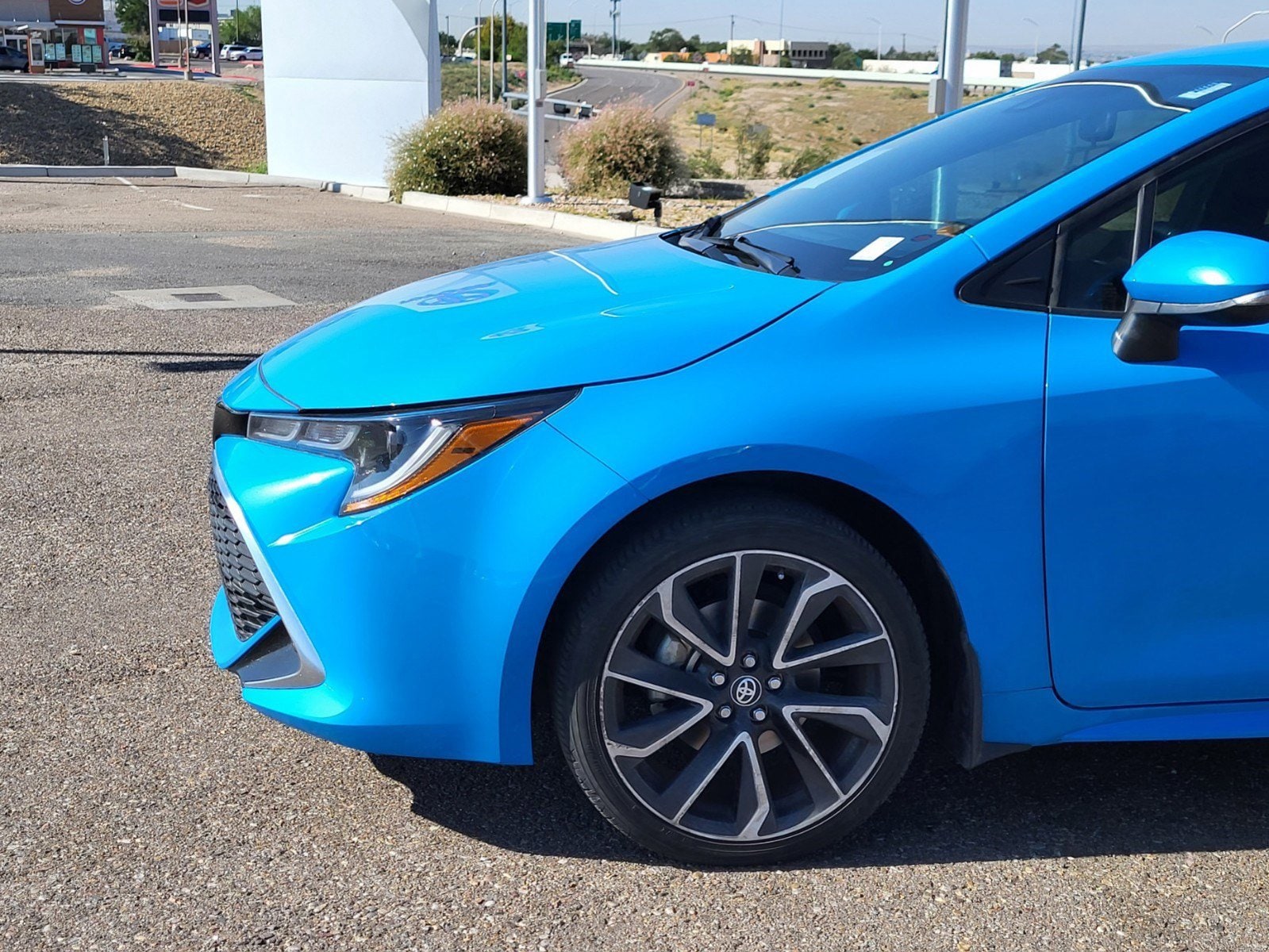 Certified 2019 Toyota Corolla Hatchback XSE with VIN JTNK4RBE5K3059844 for sale in Albuquerque, NM