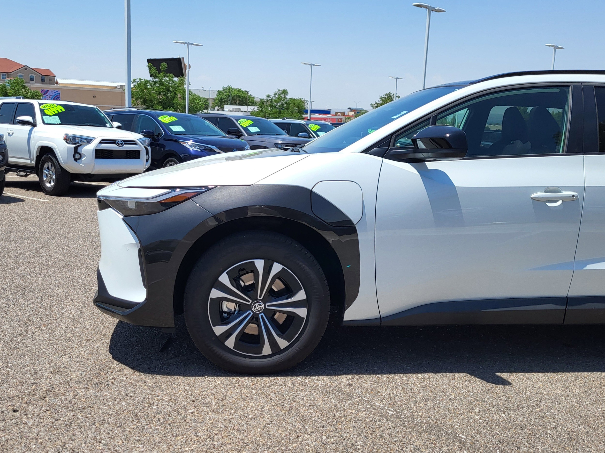 Certified 2024 Toyota bZ4X XLE with VIN JTMABACA4RA088647 for sale in Albuquerque, NM
