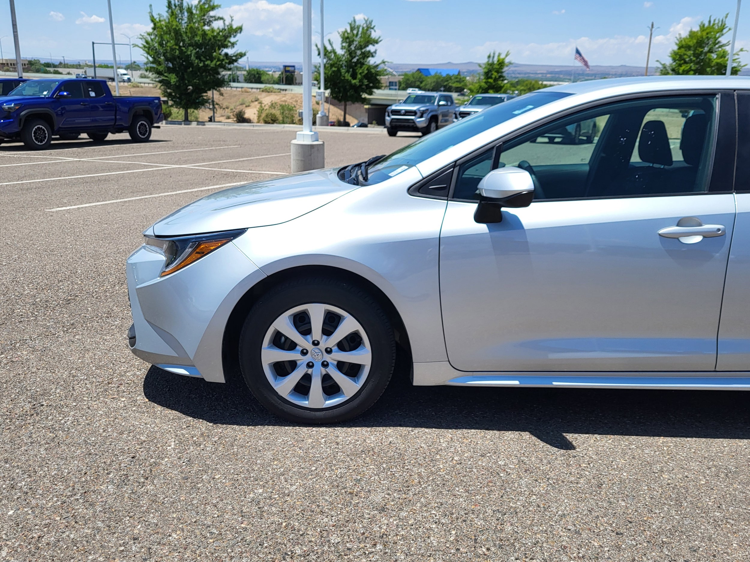 Used 2024 Toyota Corolla LE with VIN 5YFB4MDE6RP199889 for sale in Albuquerque, NM