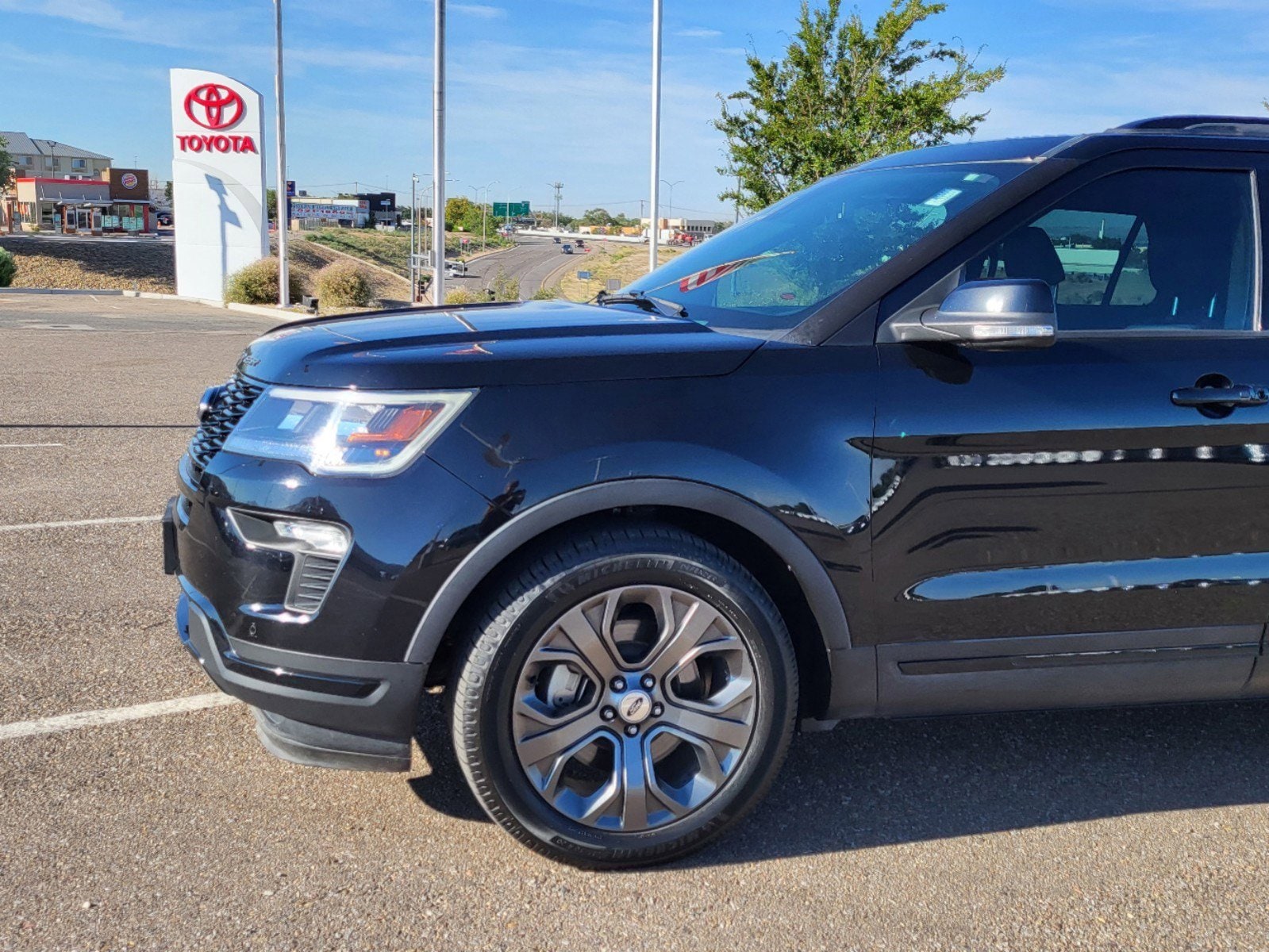 Used 2018 Ford Explorer Sport with VIN 1FM5K8GTXJGB54735 for sale in Albuquerque, NM