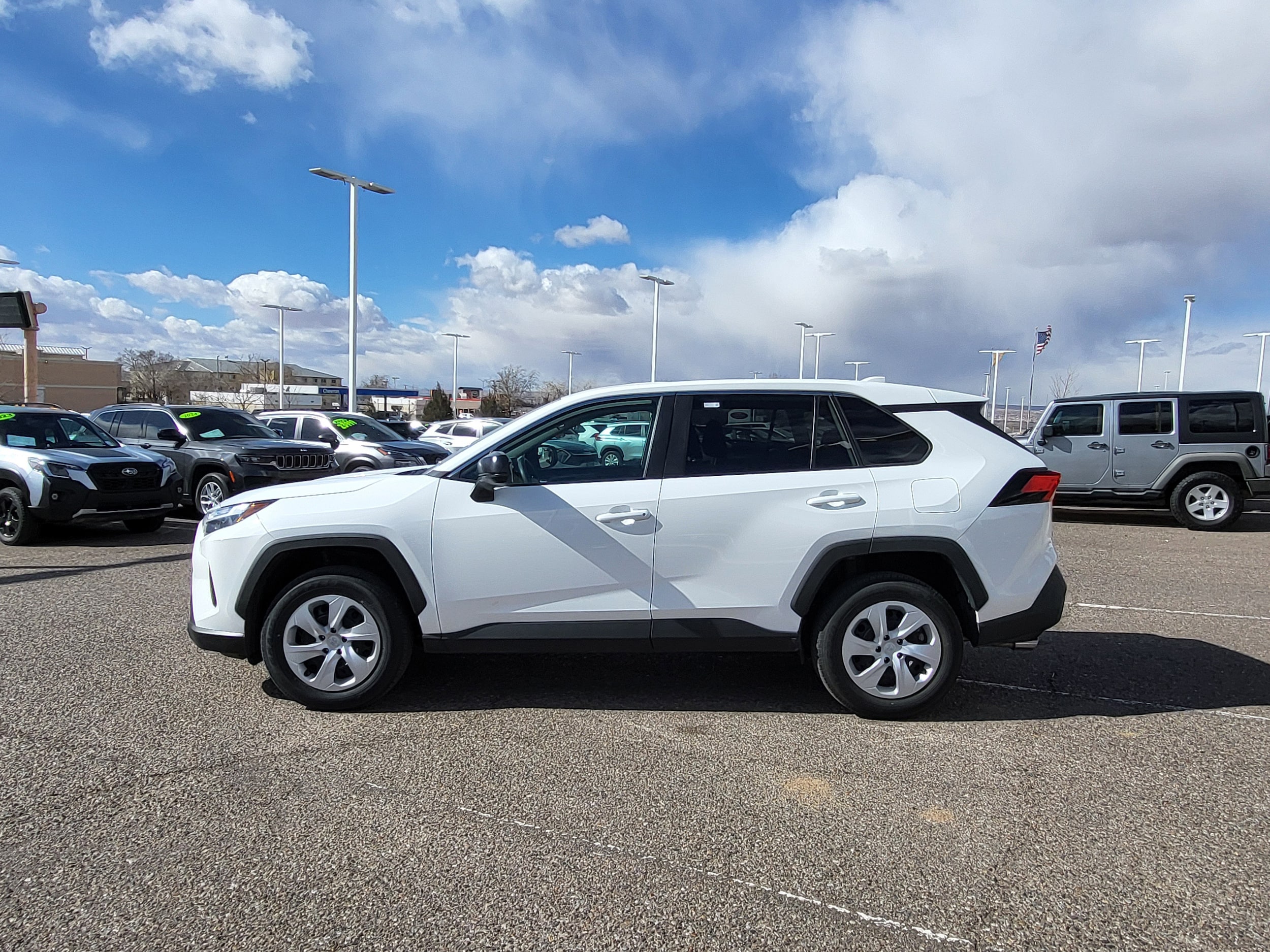 Certified 2025 Toyota RAV4 LE with VIN 2T3F1RFV7SC525684 for sale in Northfield, Minnesota