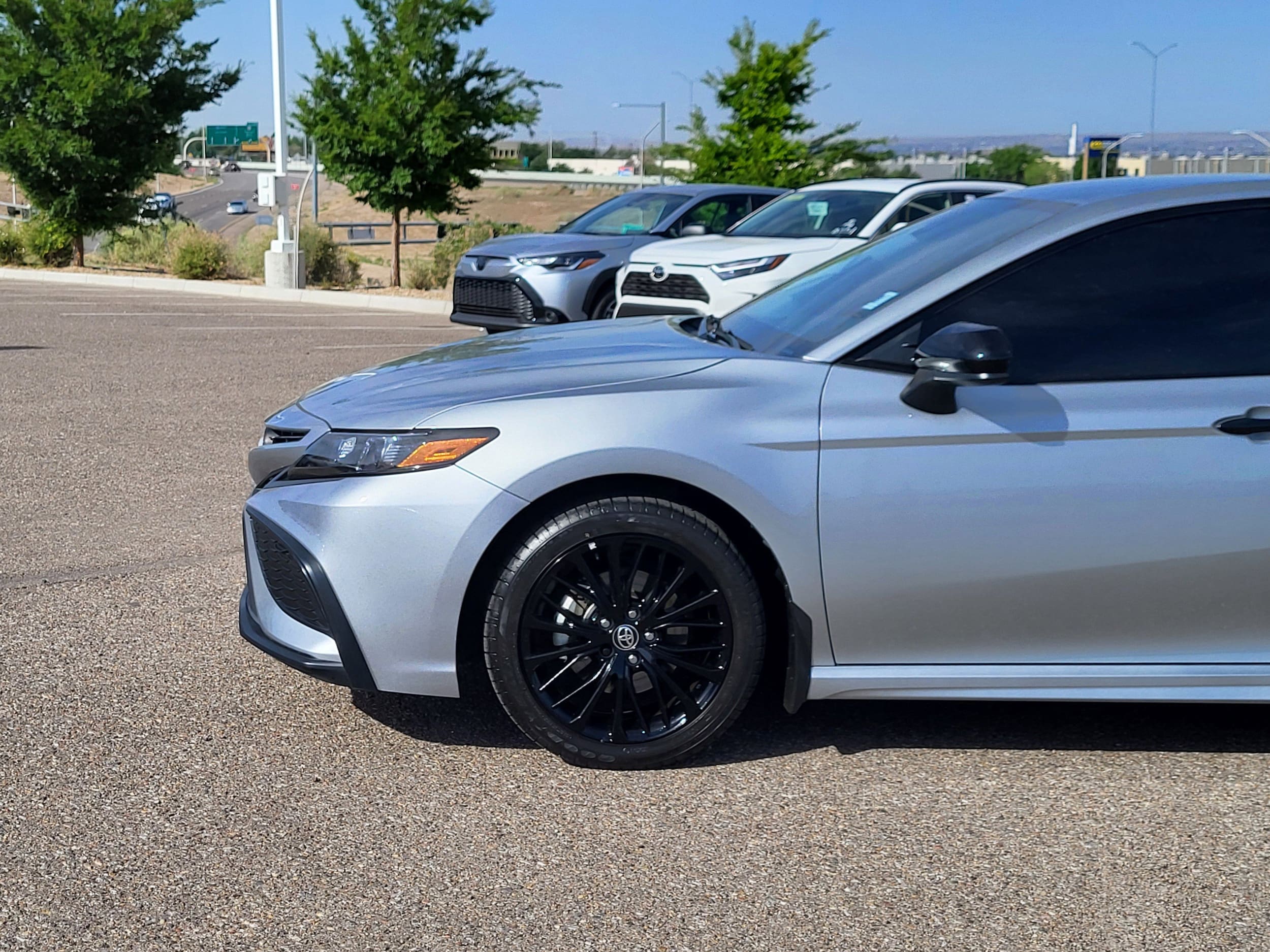 Used 2021 Toyota Camry SE Nightshade with VIN 4T1G11AK2MU406096 for sale in Albuquerque, NM