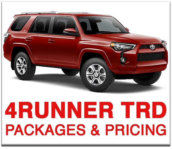 Boulder Toyota 4Runner TRD Pro Packages