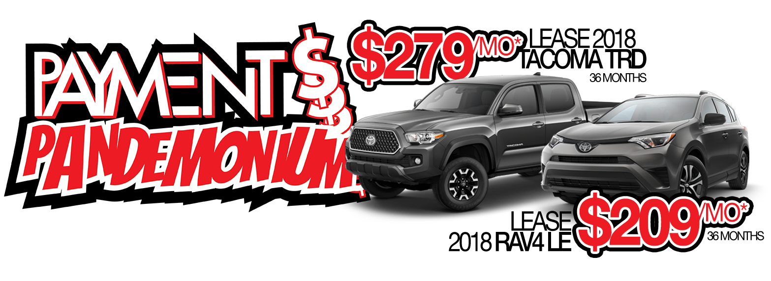 Toyota Lease Payment Pandemonium at Larry H. Miller Toyota Murray