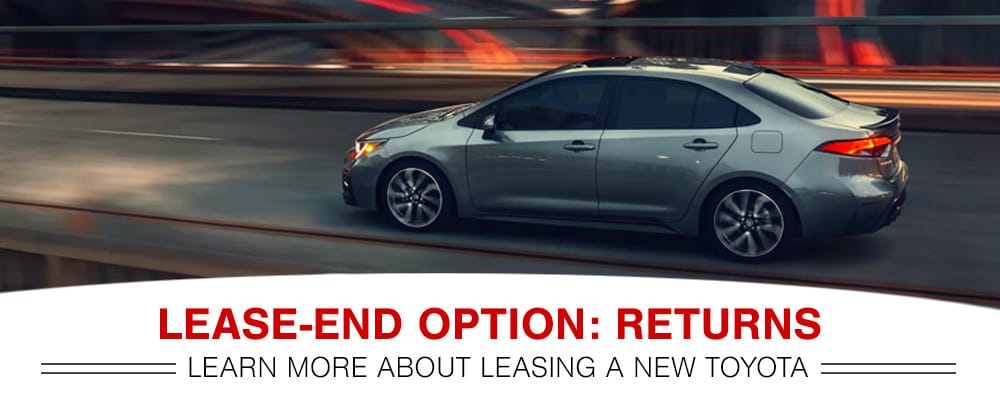 Toyota End of Lease Return Option in Peoria