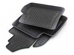 Genuine Toyota Highlander All-Weather Floor Liners Genuine Toyota Highlander All-Weather Floor Liners