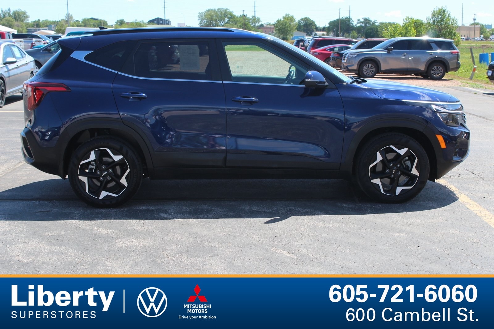 Used 2024 Kia Seltos EX with VIN KNDERCAA4R7638910 for sale in Rapid City, SD