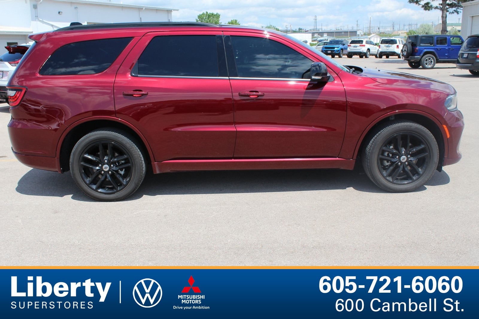 Used 2024 Dodge Durango GT with VIN 1C4RDJDG7RC119328 for sale in Rapid City, SD