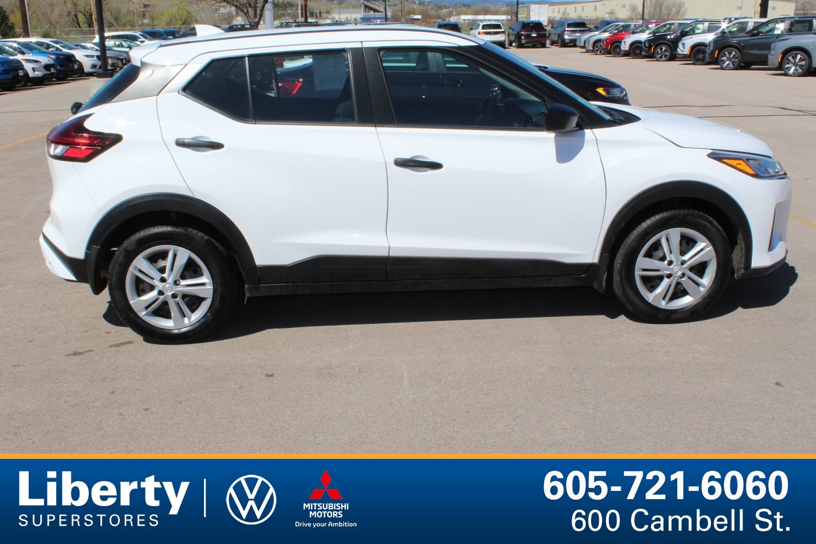 Used 2024 Nissan Kicks S with VIN 3N1CP5BV1RL472967 for sale in Rapid City, SD