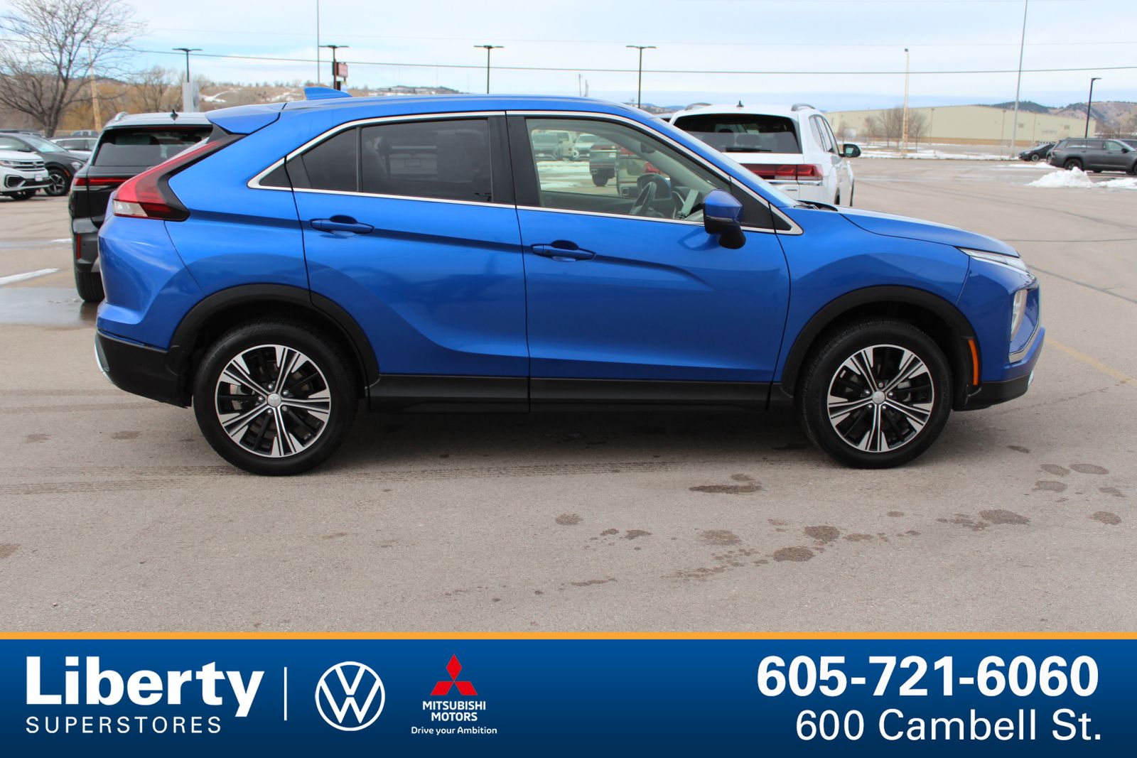 Used 2022 Mitsubishi Eclipse Cross SE with VIN JA4ATWAA3NZ030581 for sale in Rapid City, SD