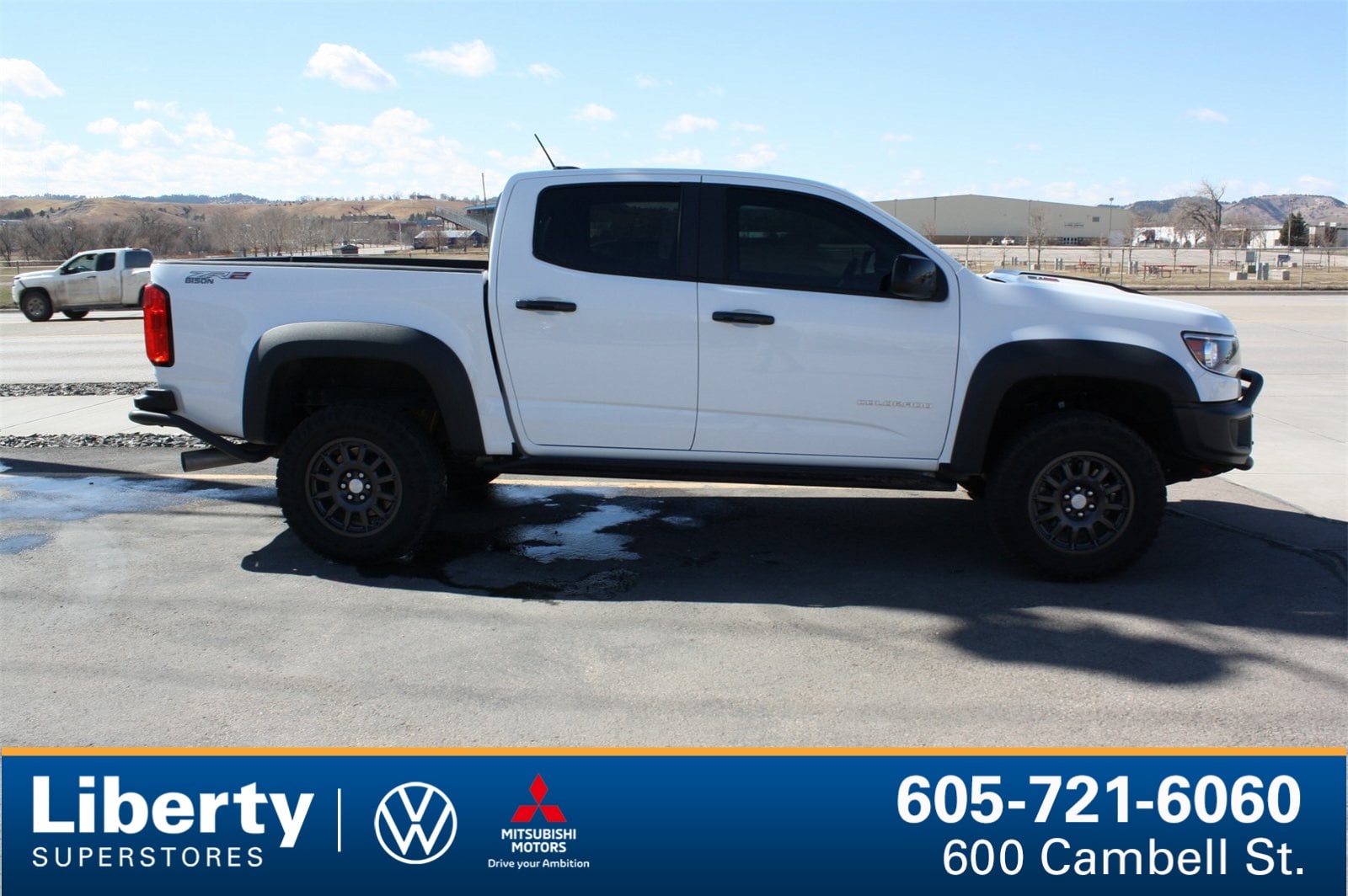 Used 2022 Chevrolet Colorado ZR2 with VIN 1GCPTEE1XN1127764 for sale in Rapid City, SD