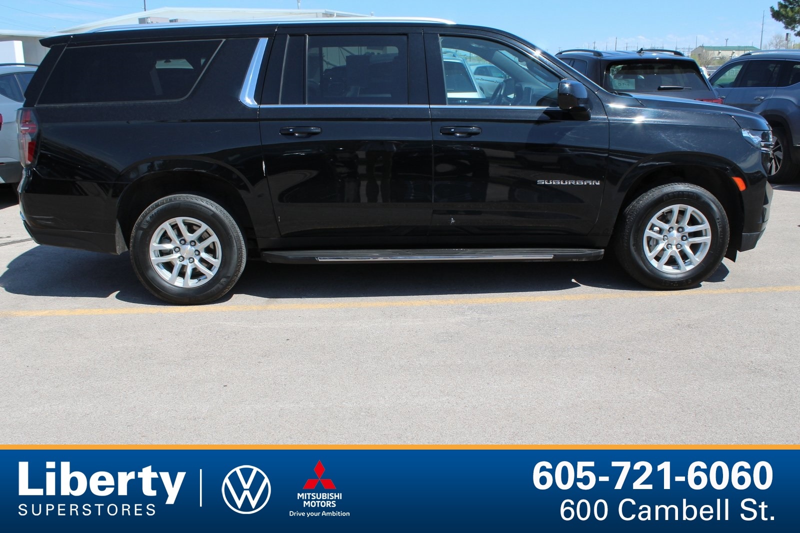 Used 2023 Chevrolet Suburban LT with VIN 1GNSKCKD2PR410364 for sale in Rapid City, SD