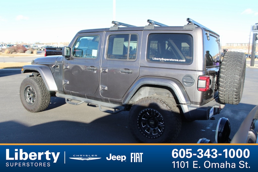 Used 2019 Jeep Wrangler Unlimited Sahara 4x4 SUV