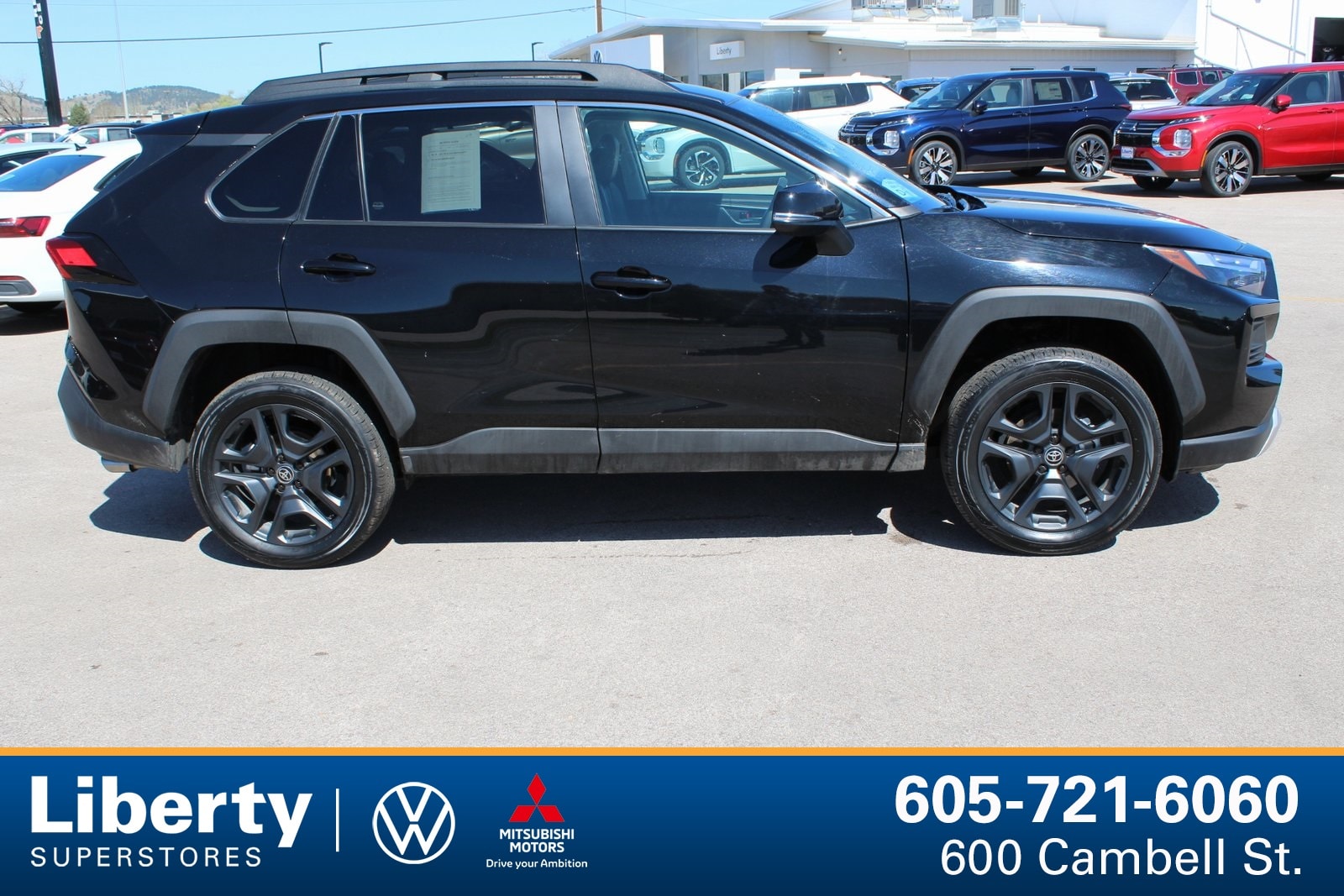 Used 2024 Toyota RAV4 Adventure with VIN 2T3J1RFV7RW461679 for sale in Rapid City, SD