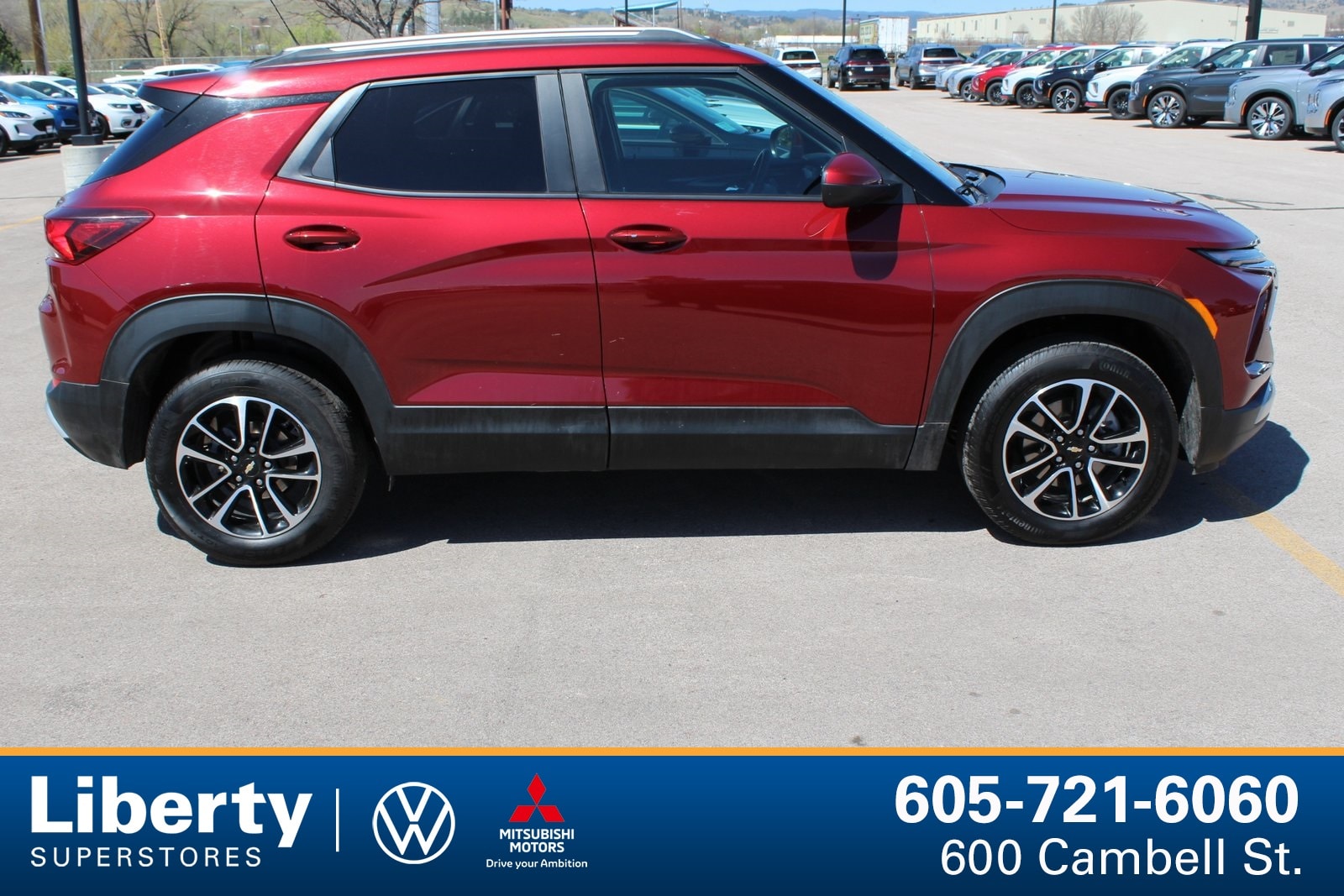 Used 2025 Chevrolet Trailblazer LT with VIN KL79MRSL2SB054847 for sale in Rapid City, SD