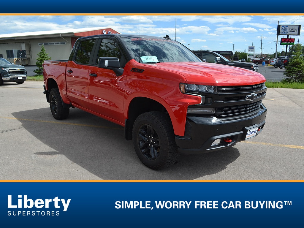 Used 2022 Chevrolet Silverado 1500 LTD LT Trail Boss Truck Crew Cab
