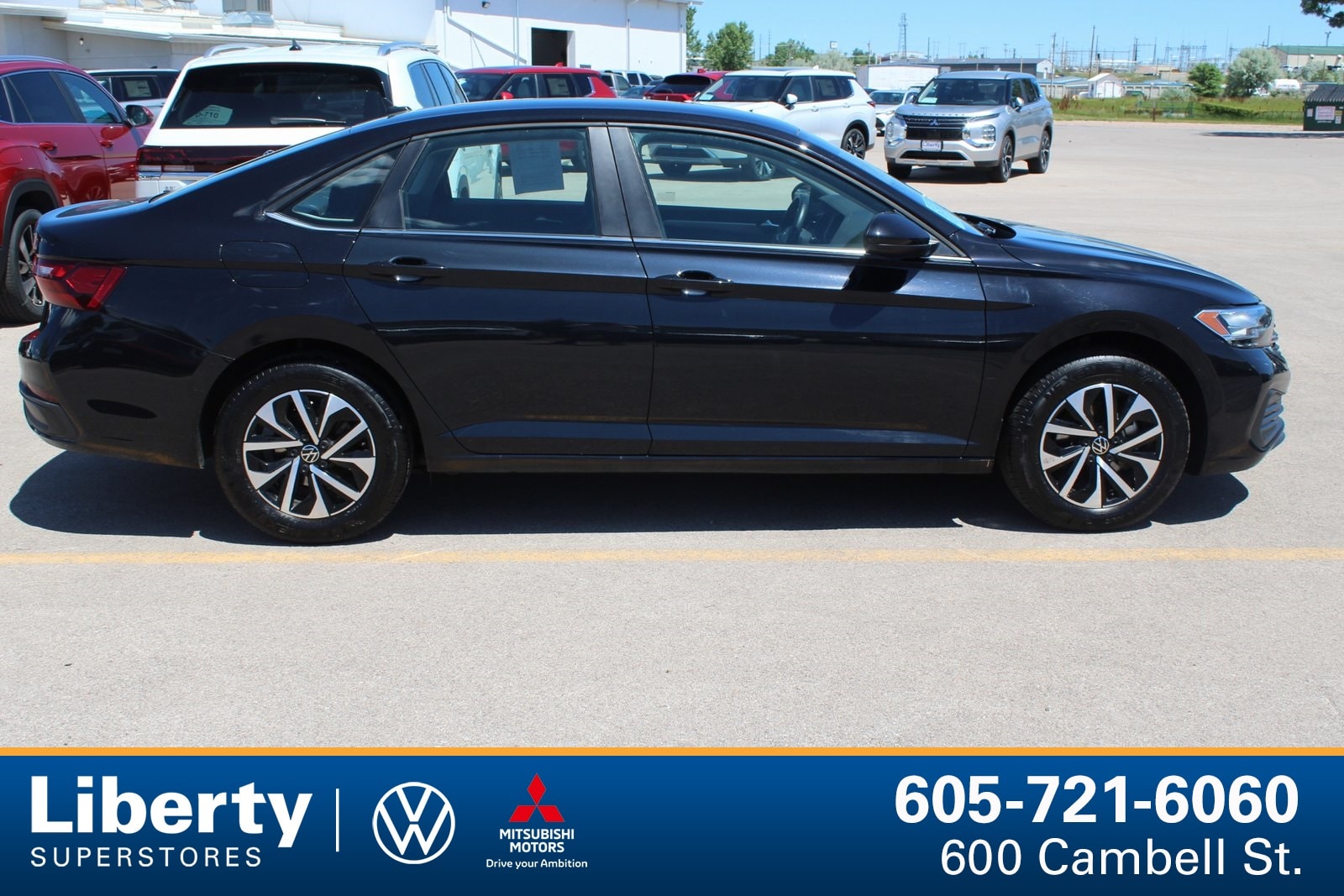 Used 2024 Volkswagen Jetta S with VIN 3VW5M7BU3RM084938 for sale in Rapid City, SD