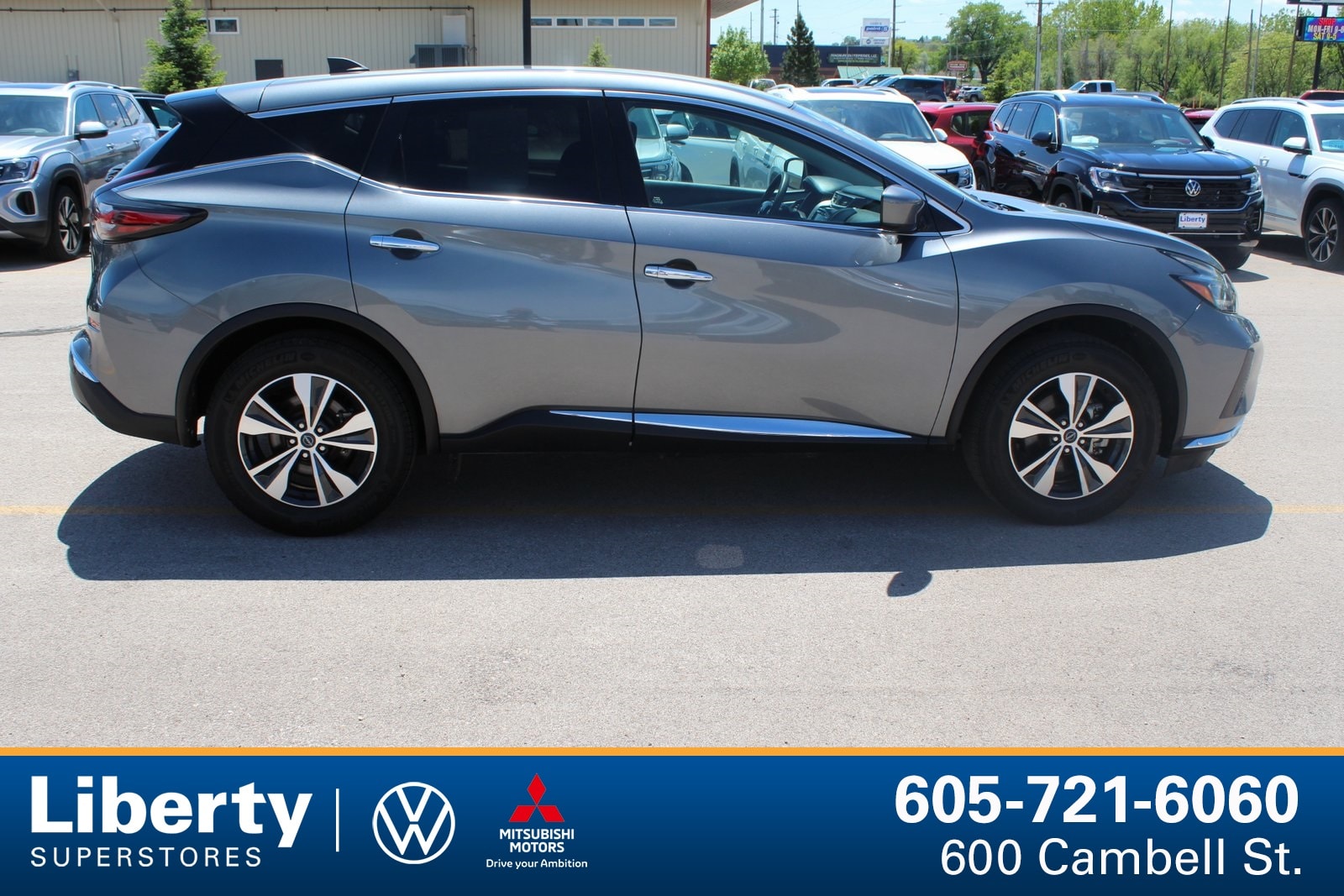 Used 2023 Nissan Murano S with VIN 5N1AZ2AS7PC114250 for sale in Rapid City, SD