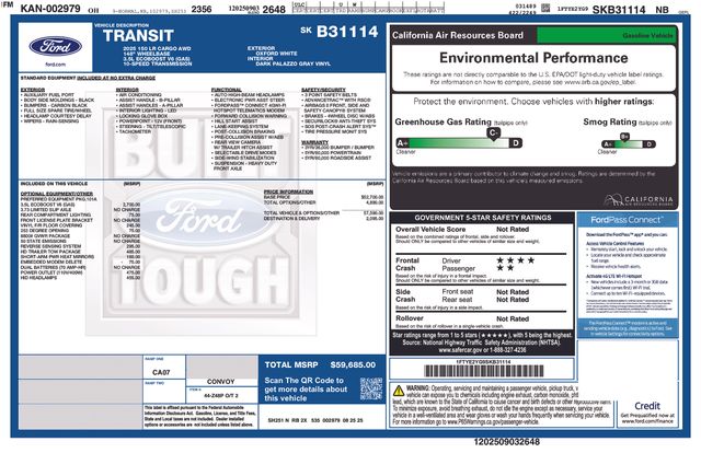 2025 Ford Transit Van Base - Photo 38