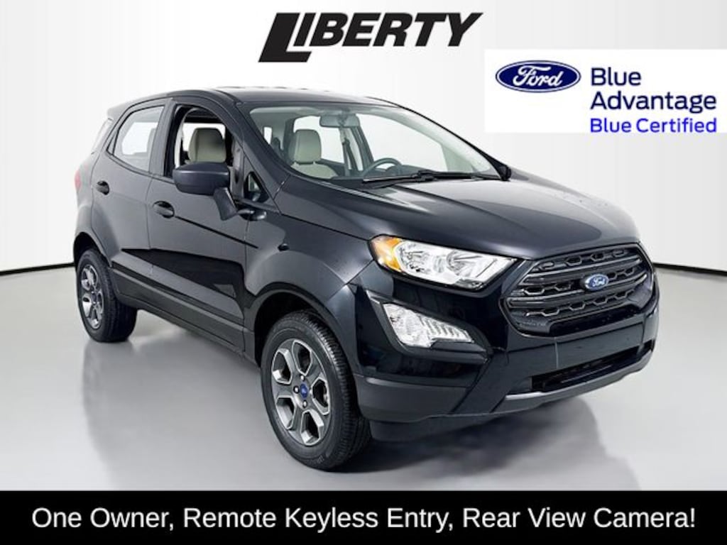 Certified 2022 Ford EcoSport S SUV