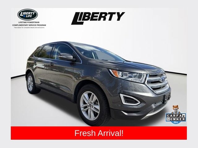 Used 2018 Ford Edge SEL with VIN 2FMPK4J92JBB62494 for sale in Brunswick, OH