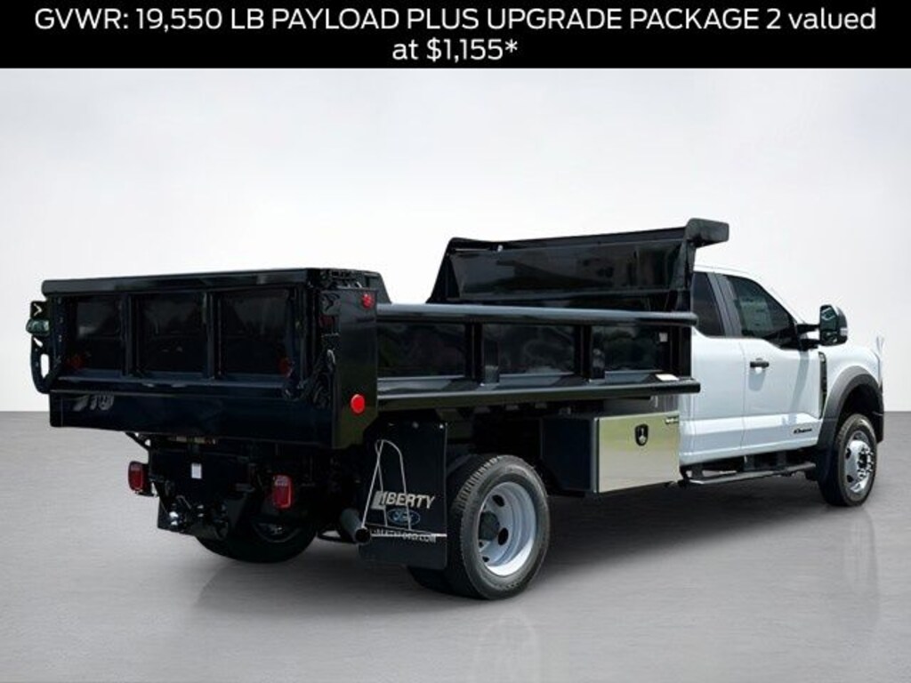 New 2026 Ford F-550SD 11ft Galion Dump Body Chassis