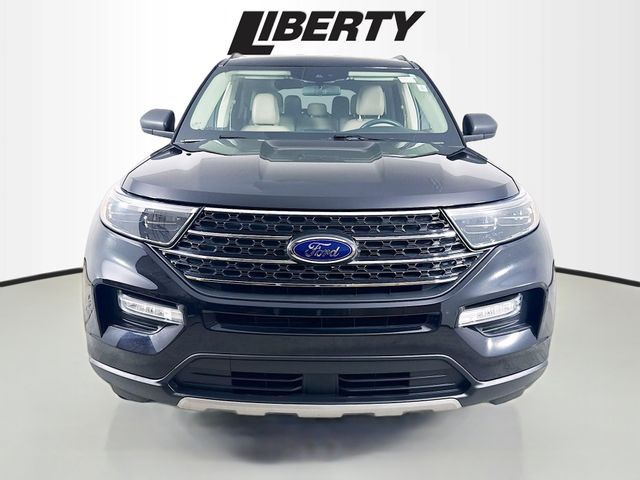 Used 2022 Ford Explorer XLT with VIN 1FMSK8DH7NGC49519 for sale in Brunswick, OH