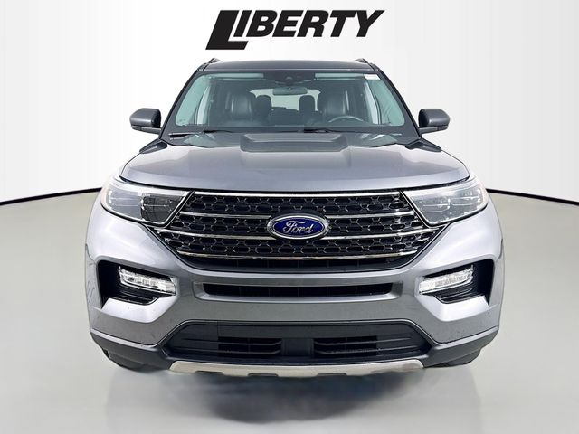 Used 2023 Ford Explorer XLT with VIN 1FMSK8DH3PGB77530 for sale in Brunswick, OH