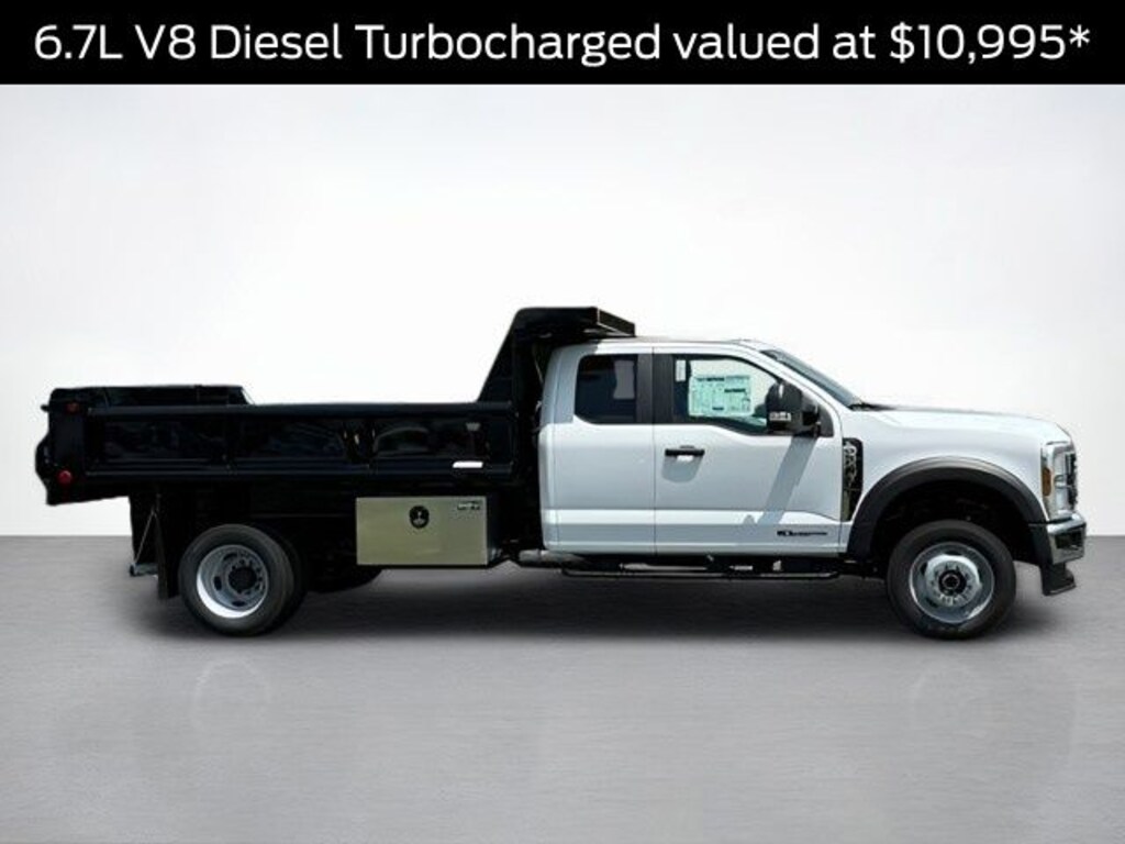 New 2026 Ford F-550SD 11ft Galion Dump Body Chassis