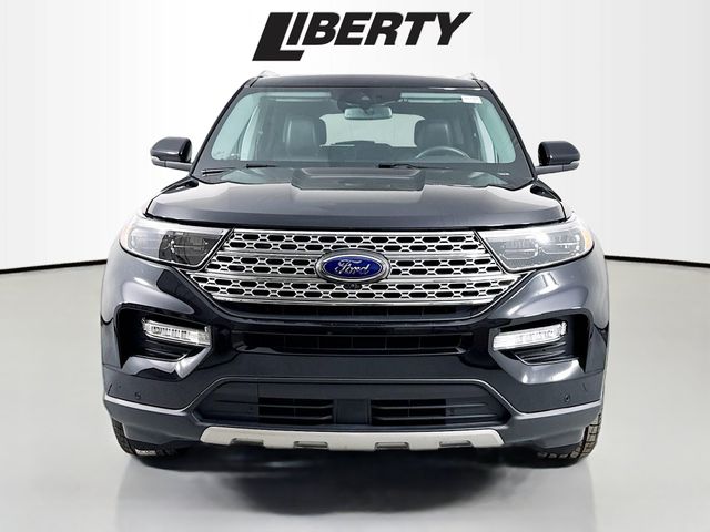 Used 2022 Ford Explorer Limited with VIN 1FMSK8FH3NGA46852 for sale in Brunswick, OH