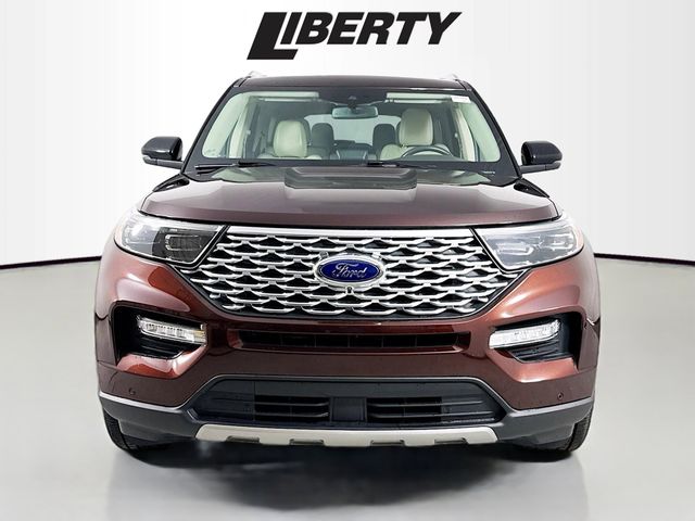 Used 2020 Ford Explorer Platinum with VIN 1FM5K8HC8LGC40773 for sale in Brunswick, OH