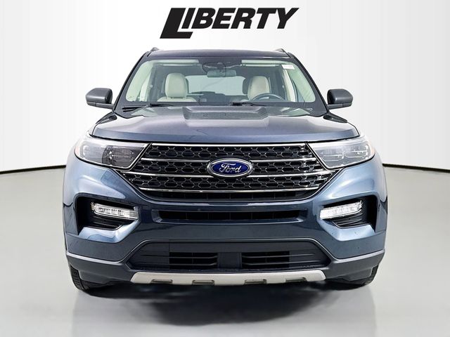 Used 2022 Ford Explorer XLT with VIN 1FMSK8DH1NGB53370 for sale in Brunswick, OH