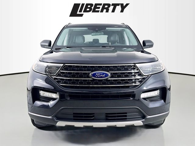 Used 2021 Ford Explorer XLT with VIN 1FMSK8DH0MGB41502 for sale in Brunswick, OH