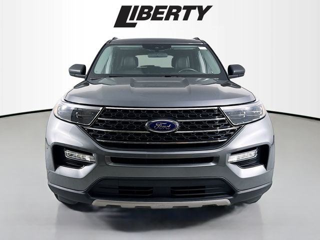 Used 2023 Ford Explorer XLT with VIN 1FMSK8DH0PGA52145 for sale in Canton, OH