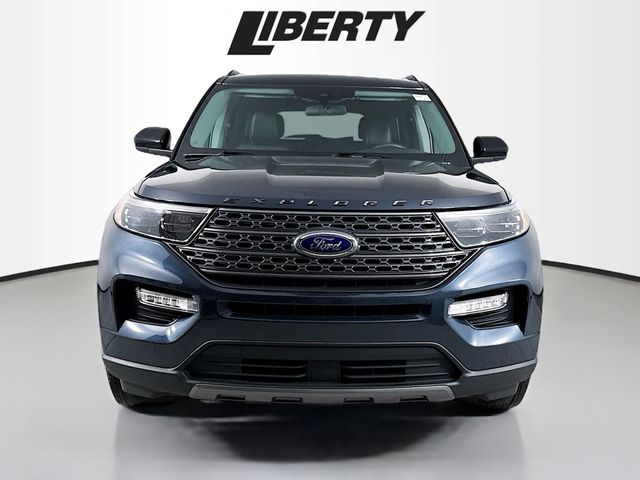 Used 2023 Ford Explorer XLT with VIN 1FMSK8DH3PGA93272 for sale in Canton, OH
