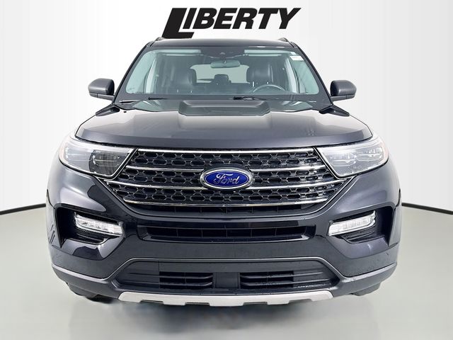 Used 2023 Ford Explorer XLT with VIN 1FMSK8DH5PGB27857 for sale in Canton, OH