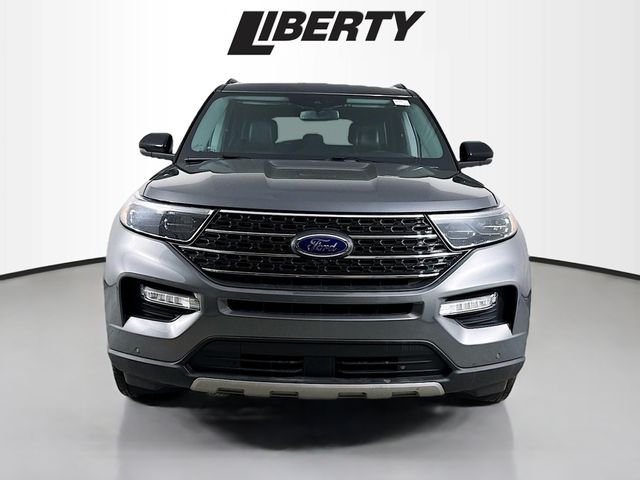 Used 2023 Ford Explorer XLT with VIN 1FMSK8DH8PGA07843 for sale in Canton, OH