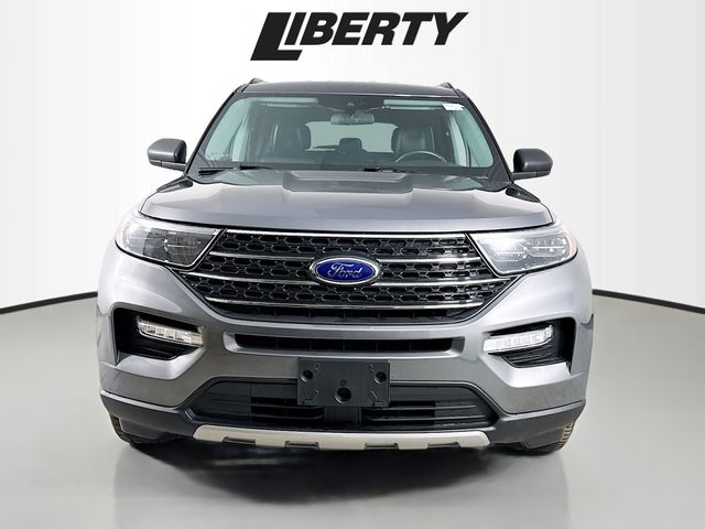 Used 2023 Ford Explorer XLT with VIN 1FMSK8DH1PGA19090 for sale in Canton, OH