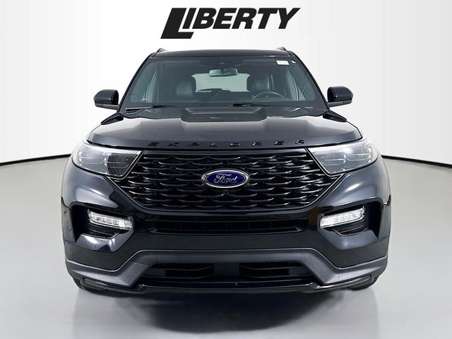 Used 2022 Ford Explorer ST-LINE with VIN 1FMSK8KH0NGB84130 for sale in Canton, OH