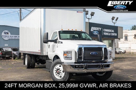 2025 Ford F-750SD 24 Foot Dry Box Truck Truck