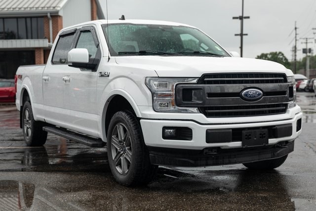 Used 2020 Ford F-150 Lariat with VIN 1FTFW1E4XLFB10386 for sale in Canton, OH