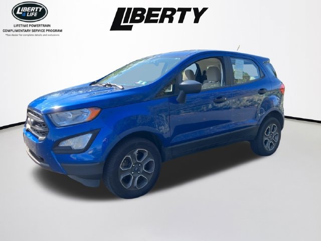 Used 2021 Ford EcoSport S with VIN MAJ6S3FL1MC403230 for sale in Canton, OH