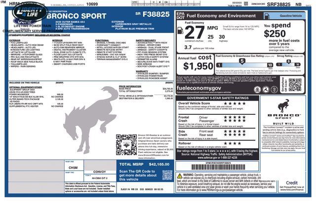 2025 Ford Bronco Sport Outer Banks - Photo 39