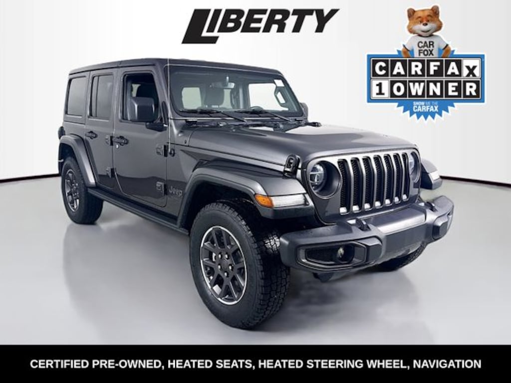 Certified 2021 Jeep Wrangler Unlimited Sport S SUV